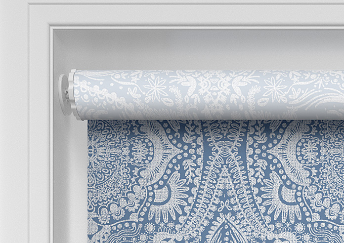 Tribe Mandala, Sapphire Blue - Twist&Fit Roller Blind - Image 10